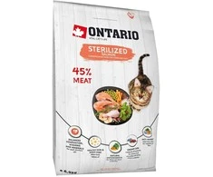 Ontario Cat Sterilised lašiša 6,5kg (Sterilizuotoms su lašiša)