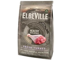 Sausa barība kucēniem - ELBEVILLE Puppy and Junior Mini Fresh kalakutiena Healthy Development 1,4kg