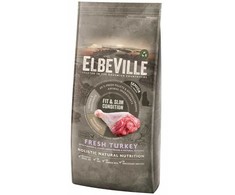 Sausa barība suņiem - ELBEVILLE Senior All Breeds Fresh kalakutiena Fit and Slim Condition 11,4kg