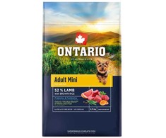 Ontario Adult Mini ėriena &amp; Brown ryžiai 0,75kg