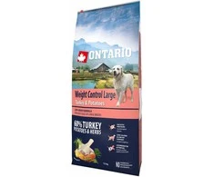 Ontario Large Weight Control su kalakutiena ir bulvėmis 12kg