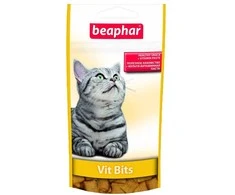 Vitamīnizēta papildbarība - Beaphar Vit-Bits cats, 35g (75gab)