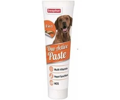 Beaphar Duo-Active dog paste 100g multivitamininė BIO-MOS pasta šunims