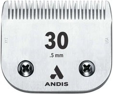 Andis UltraEdge № 30 ašmenys – tikslus 0,5 mm kirpimas, patvari plieno konstrukcija