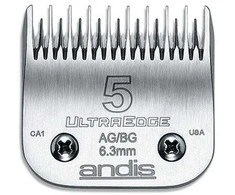 Andis UltraEdge No. 5 Retinimo ašmenys – 6,3 mm tikslus plienas, patvari profesionali kokybė