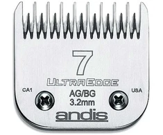 Andis UltraEdge No. 7 Plonimo ašmenys – 3,2 mm tikslumo plienas, ilgaamžis kraštas