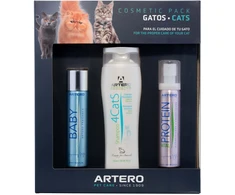 Artero Cat Cosmetic Pack – Complete Grooming Set with Gentle Formulas and maitininantis Care