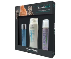 Artero Cat Cosmetic Pack – Complete Grooming Set with Gentle Formulas and maitininantis Care