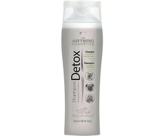 Artero Detox šampūnas – aktyvuotos anglies formulė, giluminis valymas ir detoksikacija, 250ml