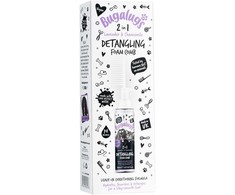 Bugalugs 2in1 Detangling Foam šukos – Levandų ir ramunėlių, 150ml, lengva priežiūra Kailiui