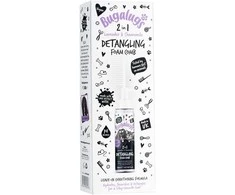Bugalugs 2in1 Detangling Foam šukos – Levandų ir ramunėlių, 150ml, lengva priežiūra Kailiui