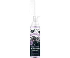 Bugalugs 2in1 Detangling Foam šukos – Levandų ir ramunėlių, 150ml, lengva priežiūra Kailiui