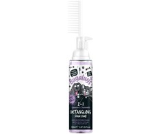 Bugalugs 2in1 Detangling Foam šukos – Levandų ir ramunėlių, 150ml, lengva priežiūra Kailiui