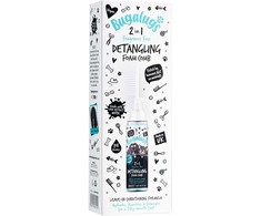 Bugalugs 2in1 Detangling Putos – Bekvapių, 150ml, lengvai šukuojama formulė