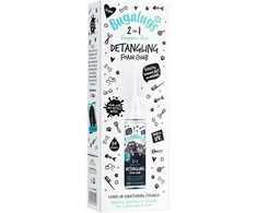 Bugalugs 2in1 Detangling Putos – Bekvapių, 150ml, lengvai šukuojama formulė