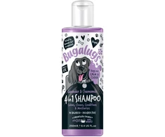 Bugalugs 4in1 šunų šampūnas – raminantis levandų ir ramunėlių koncentratas, 250 ml, praskiedžiamas 1:10