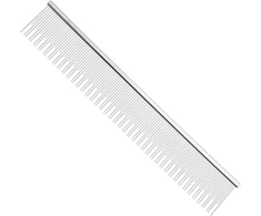 Chris Christensen Buttercomb Jill Dvigubas Dantis 22cm – tvirtos metalinės šukos su įvairaus ilgio dantukais