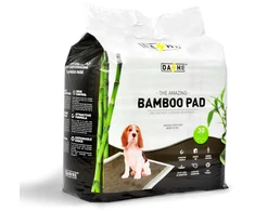 Dashi bambukiniai antibakteriniai priežiūros padėklai 60x40cm – Higieniška aktyvuota anglis, 30 vnt. pakuotė