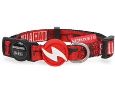 Dashi La Casa De Papel Bella Ciao Cat Collar – Raudonas, „Money Heist“ tema, reguliuojamas dizainas
