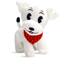 Dashi Pudgy pliušinis žaislas – 13cm minkštas cypiantis Betty Boop šunelio personažas, patvarus dizainas