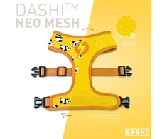 „Dashi Snooze Neo Mesh“ pavadėlis – be spaudimo, dvipusis neoprenas, pandos raštas, mažas dydis