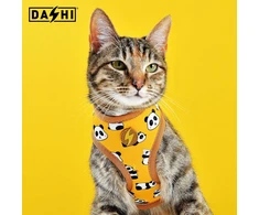 „Dashi Snooze Neo Mesh“ pavadėlis – be spaudimo, dvipusis neoprenas, pandos raštas, mažas dydis