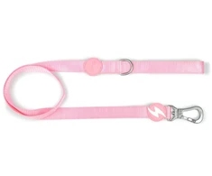 Dashi Solid pavadėlis Baby Rožinė 120cm – Nailoninė City Dog pavadėlė, lengva ir patvari, vidutinio dydžio