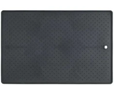 Dexas Grippmat silikoninė maitinimo kilimėlis, vidutinio dydžio 33x48cm – neslystantis, lengvai valomas, grafito spalvos