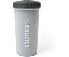 Dexas Lidded Mudbuster Didelis – Silikoninis Šunų Letenų Valiklis su Sandariu Dangteliu, Mėlynas, Dydis L