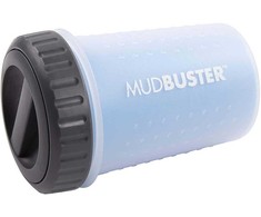 Dexas Lidded Mudbuster Medium – Uždengiamas silikoninis letenos valytuvas, mėlynas, lengvai valomas dizainas
