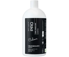 Dr. Lucy Pro Juodas &amp; Sidabrinis Šampūnas – Spalvą ryškinanti formulė tamsiam ir sidabriniam kailiui, 1L