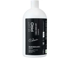 Dr. Lucy Pro Juodas &amp; Sidabrinis Šampūnas – Spalvą ryškinanti formulė tamsiam ir sidabriniam kailiui, 1L