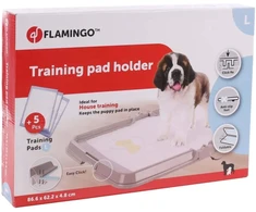 Flamingo Fifi Treniruočių padas Pilkas – Neslystantis pagrindas su 5 sugeriamais padais komplekte