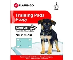 Flamingo Treniravimo kilimėliai Comfort M – higieniniai lipnūs kilimėliai, 20 vnt. pakuotė, atspari pratekėjimui konstrukcija