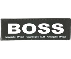Julius K9 Boss lopų rinkinys – Velcro tvirtinimas, mažas dydis, 2 patvarūs diržų lopai Julius K9
