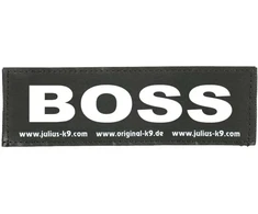 Julius K9 Boss lopų rinkinys – Velcro tvirtinimas, mažas dydis, 2 patvarūs diržų lopai Julius K9