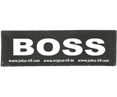 Julius K9 Boss lopų rinkinys – Velcro tvirtinimas, mažas dydis, 2 patvarūs diržų lopai Julius K9