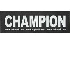 Julius-K9 Champion lopų komplektas – didelis Velcro tvirtinimas, 2 vnt., patvarus dizainas