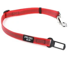 Julius-K9 Color &amp; Gray Saugos Diržo Adapteris – Tvirtas Juodas Automobilio Saugos Diržo Tvirtinimas