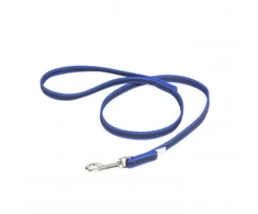 Julius K9 Color &amp; Gray Supergrip pavadėlis su rankena – mėlynas, neslystantis, 100cm x 14mm