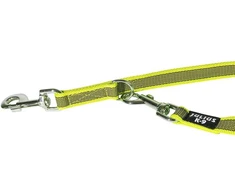 Julius K9 Color &amp; Gray Supergrip pavadėlis 2x220cm – Nuimamas neslystantis juodas diržas, patvarus dizainas