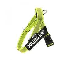 Julius-K9 Color&amp;Gray Neon diržų pakabukas – reguliuojamas mini dydis, itin matomas dizainas