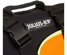 Julius-K9 Daugiafunkcinė Oranžinė Liemenė – Plūdrumą Didinanti, Palaikanti Maudymosi ir Reabilitacijos Pagalbinė Priemonė, Dydis L