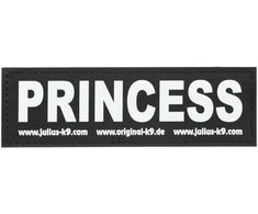 Julius-K9 Deimantinės Karūnos Lipdukai – Didelis Velcro tvirtinimas, 2 vnt., pakabukas ant diržo
