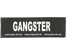 Julius K9 "Gangster" lipdukas – didelis Velcro tvirtinimas, 2 vnt., ilgaamžė konstrukcija
