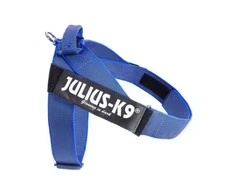 Julius-K9 IDC Color&amp;Gray Dirželis Mėlynas – Mini dydžio, reguliuojamas, patvarus dizainas
