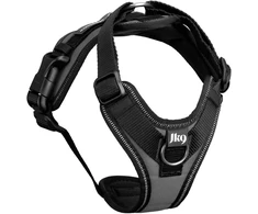 Julius-K9 IDC Longwalk Light Antracito – Lengvas trekingo dizainas su GPS kišenėle, XS Pilkas