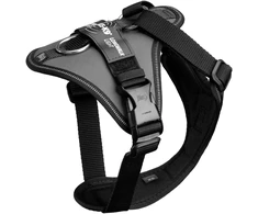 Julius-K9 IDC Longwalk Light Antracito – Lengvas trekingo dizainas su GPS kišenėle, XS Pilkas