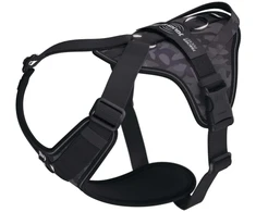 Julius-K9 IDC Longwalk Light Harness Night Camo – Lengvas trekingo pakabinamas diržas su GPS kišene, Dydis M