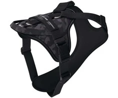 Julius-K9 IDC Longwalk Light Harness Night Camo – Lengvas trekingo pakabinamas diržas su GPS kišene, Dydis M